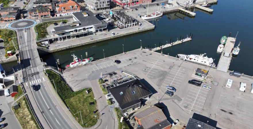 Sluseøen i Hvide Sande